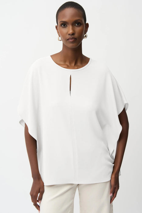 Joseph Ribkoff Front Keyhole Poncho Top 261117