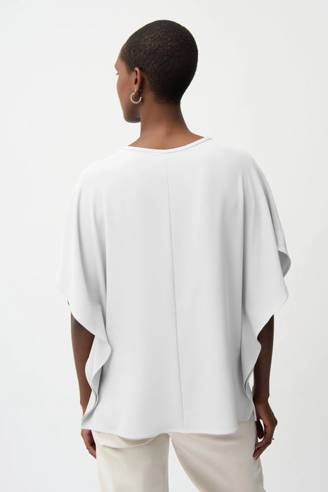 Joseph Ribkoff Front Keyhole Poncho Top 261117