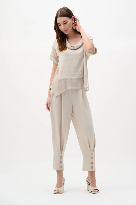 Joseph Ribkoff Gauze Pull-On Barrel Pants 262044
