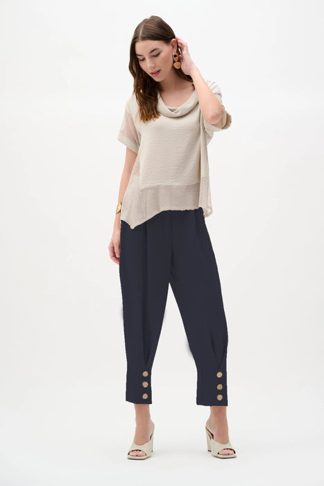 Joseph Ribkoff Gauze Pull-On Barrel Pants 262044