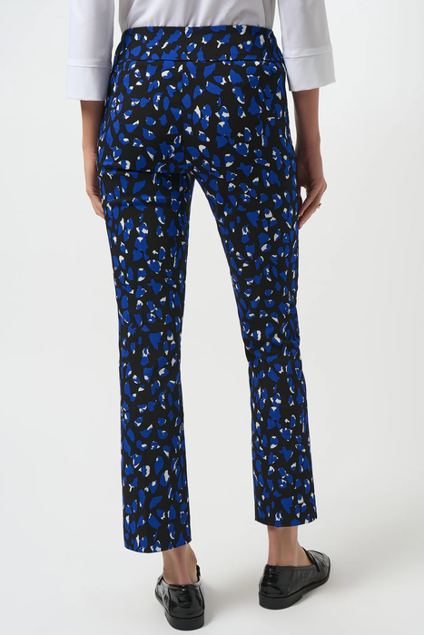 Joseph Ribkoff Geometric Print Pull-On Straight Leg Pants 253268