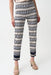 Joseph Ribkoff 261222 Geometric Print Pull-On Straight Pants