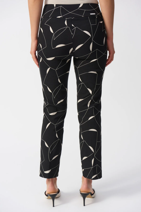 Joseph Ribkoff Geometric Print Straight Pants 251219