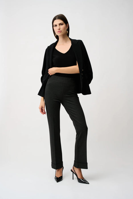 Joseph Ribkoff Heavy Knit Pull On Flared Pants 253039
