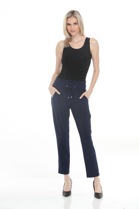 Joseph Ribkoff Indigo Silky Knit Pull On Jogger Pants 261626