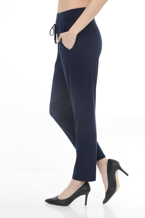 Joseph Ribkoff Indigo Silky Knit Pull On Jogger Pants 261626