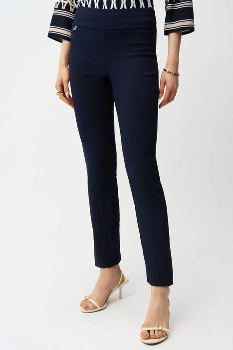 Joseph Ribkoff Jacquard Pull-On Straight Pants 261148