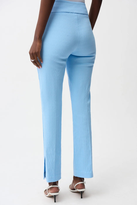 Joseph Ribkoff Jacquard Pull-On Straight Pants 261148