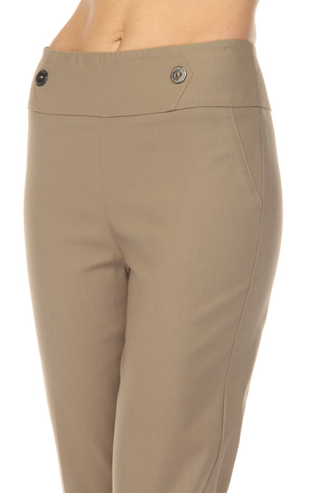 Joseph Ribkoff Pull On Slim Straight Ankle Pants 253161