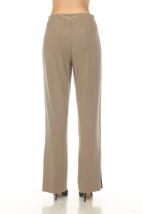 Joseph Ribkoff Java Pull On Split Hem Wide Leg Pants 253004