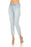 Joseph Ribkoff Style 232939 Light Blue/Multi Floral Print Reversible Slim Cropped Jeans