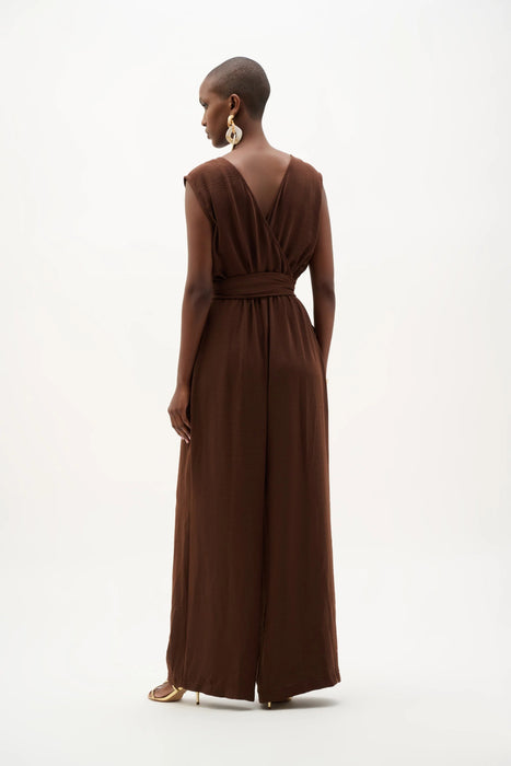 Joseph Ribkoff Wrap Wide Leg Pull-On Jumpsuit 262104