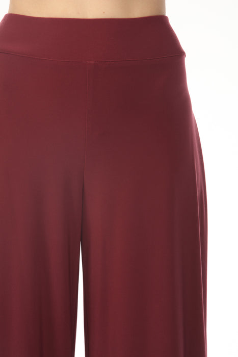 Joseph Ribkoff Merlot Lightweight Pull On Wide Leg Pants 221340F25