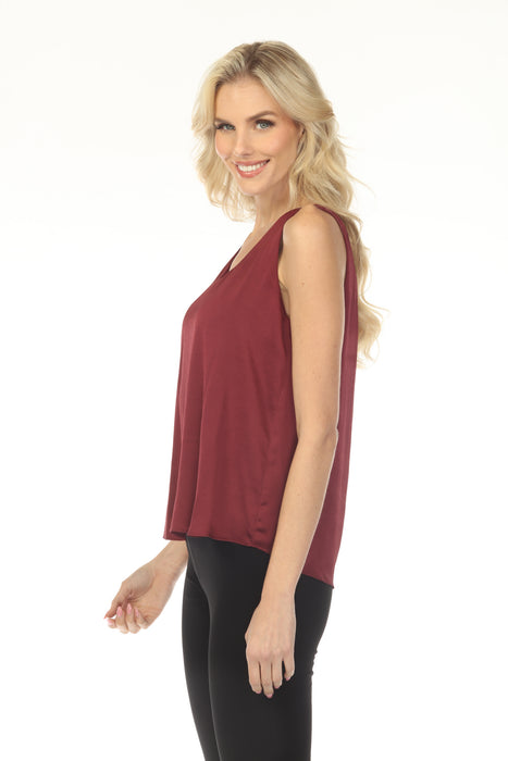 Joseph Ribkoff Scoop Neck Sleeveless Satin Top 253292