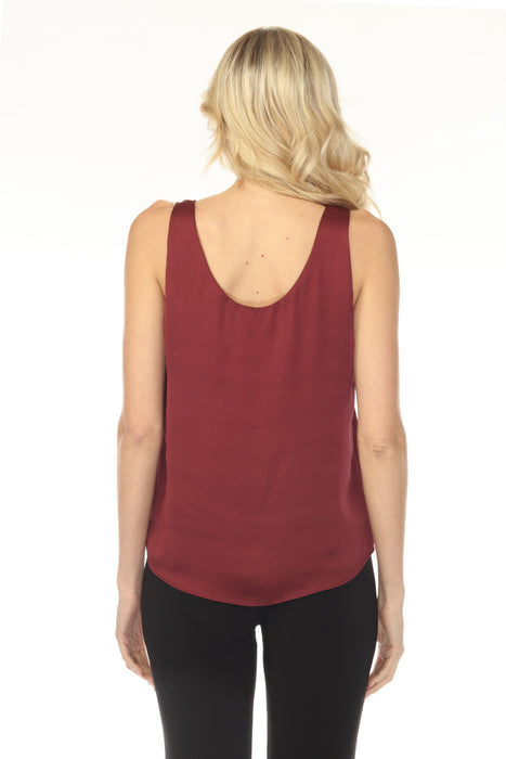 Joseph Ribkoff Scoop Neck Sleeveless Satin Top 253292