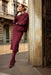 Woman wearing a sweater knit midi pencil skirt with side slit and elastic waistband, styled for office wear, fall and winter outfits, or casual chic looks.