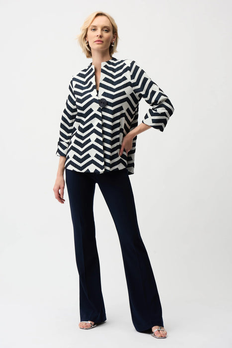 Joseph Ribkoff Midnight Blue Classic Flared Pant 163099S26
