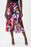 Joseph Ribkoff Style 232018 Midnight Blue/Multi Butterfly Print Pull On Midi Skirt