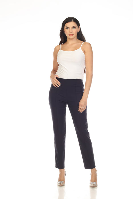 Joseph Ribkoff Midnight Blue Pull On Cropped Tapered Pants 231119 NEW