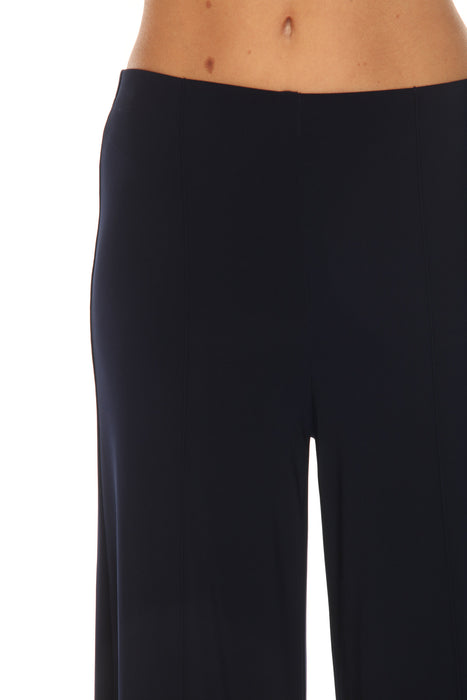 Joseph Ribkoff Midnight Blue Stretch Pull On Flared Pants 251017