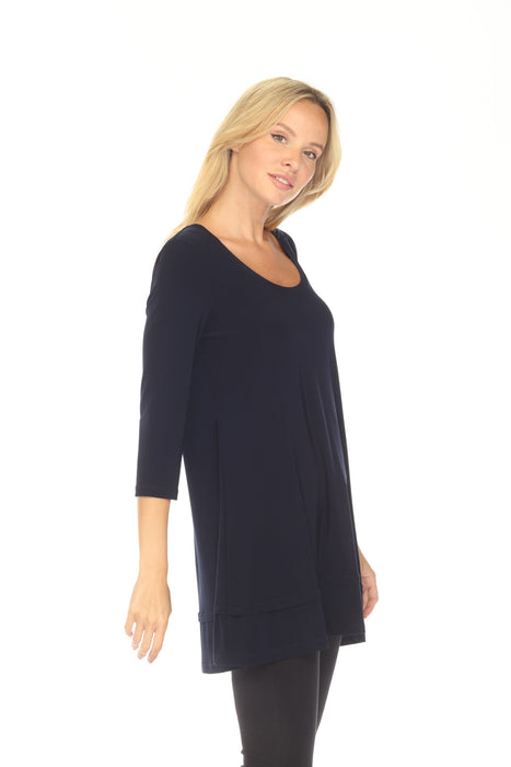 Joseph Ribkoff Scoop Neck 3/4 Sleeves Tunic Top 251969