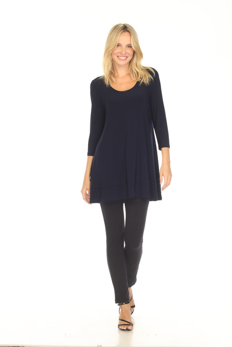Joseph Ribkoff Scoop Neck 3/4 Sleeves Tunic Top 251969