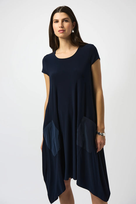 Joseph Ribkoff Silky Knit Midi Cocoon Dress 251146-R