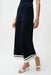 Joseph Ribkoff 261942 Midnight Blue/Vanilla Stripe Detail Pull-On Pants