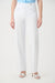 Woman wearing Joseph Ribkoff Millennium wide leg pull-on pants with sailor buttons
