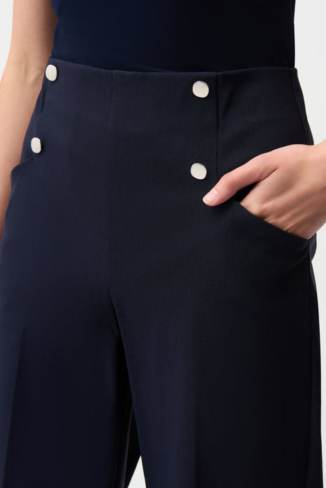 Joseph Ribkoff High Waist Wide Leg Sailor Pants 261040