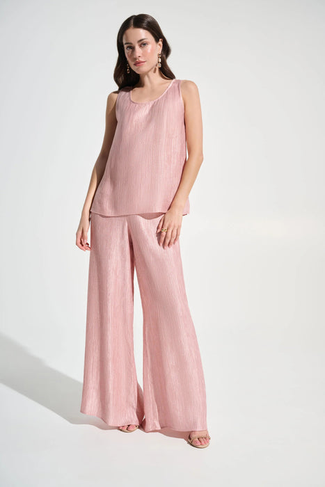 Joseph Ribkoff Pleated Scoop Neck Sleeveless Top 262721