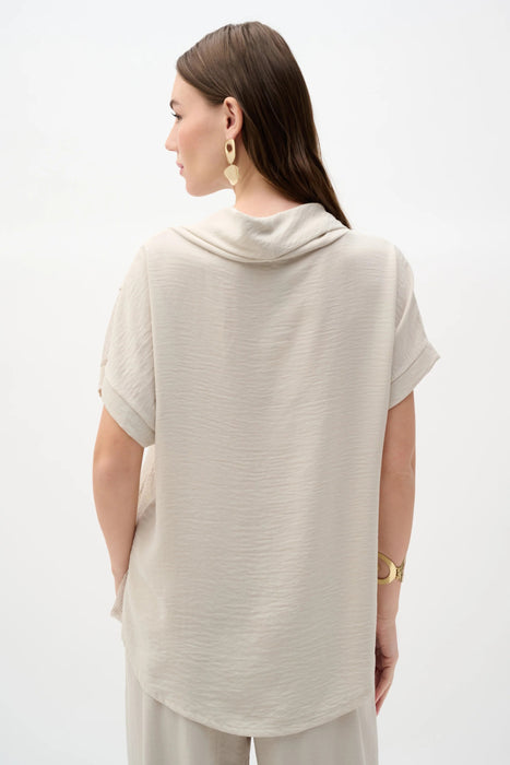 Joseph Ribkoff Moonstone Cowl Collar Boxy Top 262045