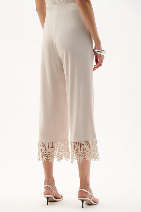 Joseph Ribkoff Guipure Lace Culotte Pants 262095