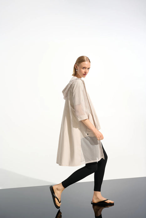 Joseph Ribkoff Moonstone Hooded Mesh Cover-Up 261620