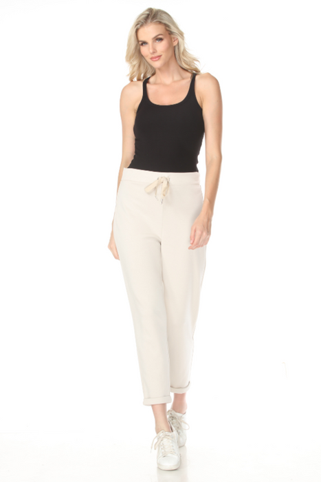 Joseph Ribkoff Moonstone Relaxed High-Waisted Jogger Pants 261606