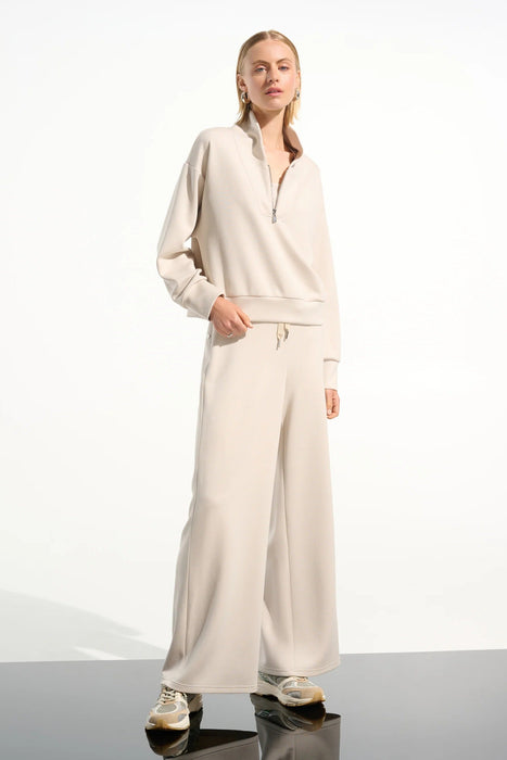 Joseph Ribkoff Moonstone Scuba Jersey Wide-Leg Pull-On Pants 261649