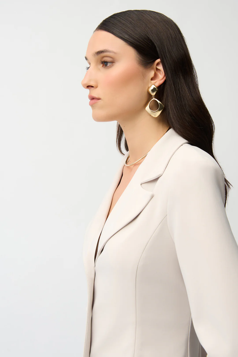 Joseph Ribkoff Moonstone 3/4 Sleeves Fitted Blazer Jacket 261020