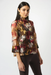 Joseph Ribkoff 253163 Multi Abstract Print 2-Piece Button Front Jacket