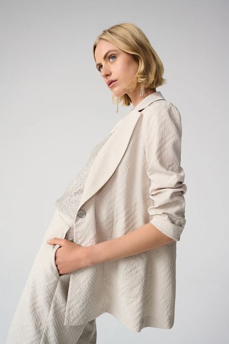 Joseph Ribkoff Geometric Textured Blazer Jacket 261196