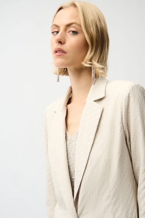 Joseph Ribkoff Geometric Textured Blazer Jacket 261196