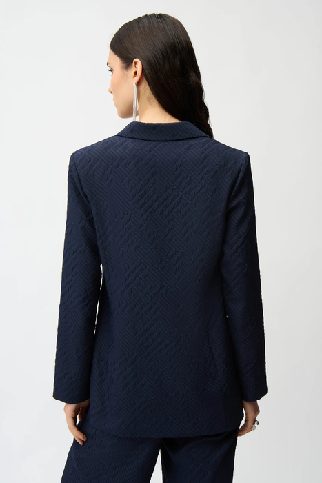 Joseph Ribkoff Geometric Textured Blazer Jacket 261196