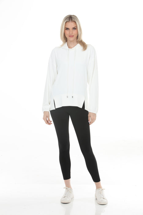 Joseph Ribkoff Off-White Cowl Neck Long Sleeve Tunic Top 261604
