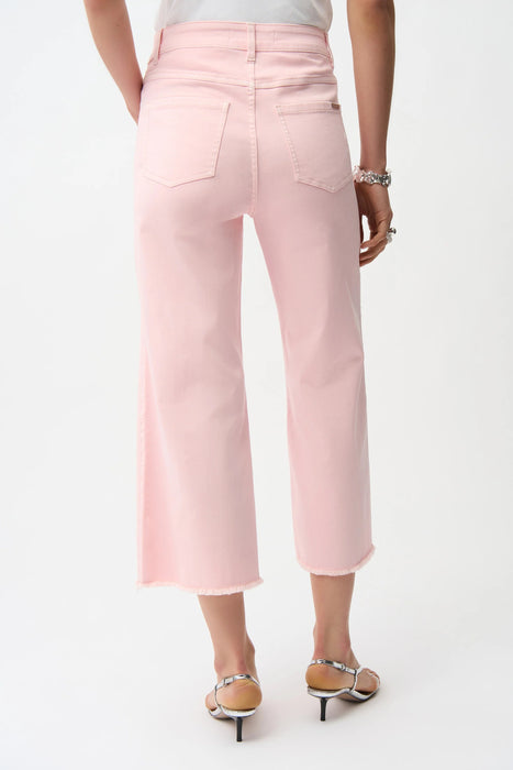 Joseph Ribkoff Embellished Split Front Culotte Jeans 251901S26