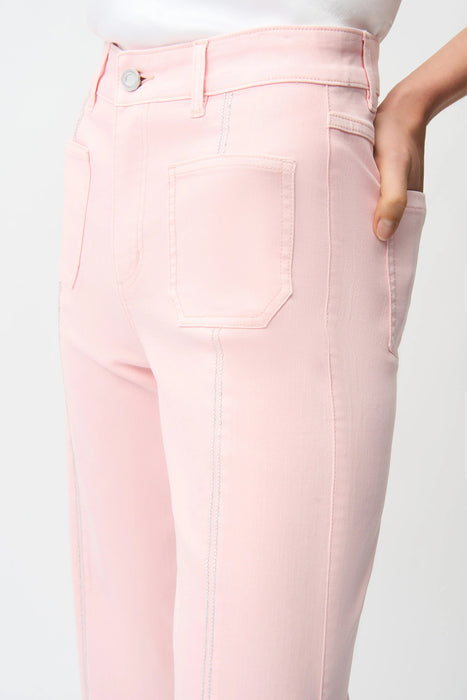 Joseph Ribkoff Embellished Split Front Culotte Jeans 251901S26