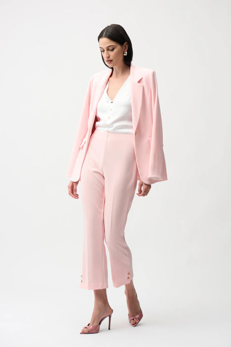 Joseph Ribkoff High Waist Pull On Cropped Pants 261254