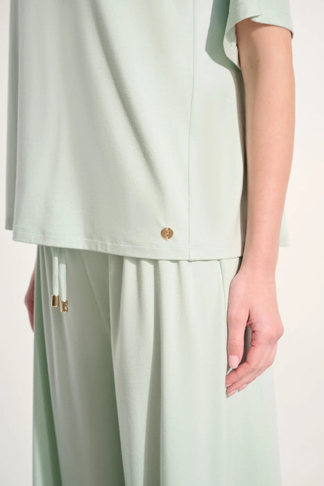 Joseph Ribkoff Crew Neck Dolman Sleeves Boxy Top 262629