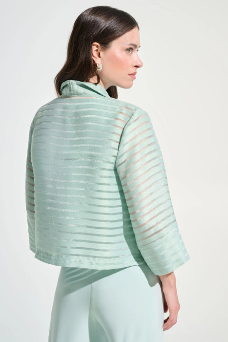 Joseph Ribkoff Shadow Stripe Lapel Swing Jacket 262707