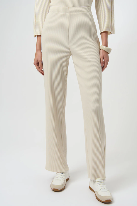 Joseph Ribkoff 254006 Birch Pleated Pull On Wide Leg Pants