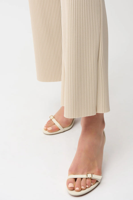 Joseph Ribkoff Pleated Scuba Crepe Pull On Wide Leg Pants 261100