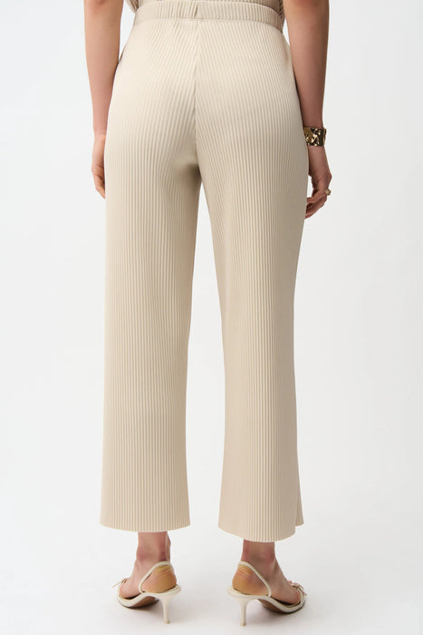 Joseph Ribkoff Pleated Scuba Crepe Pull On Wide Leg Pants 261100